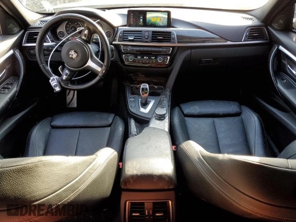 2017 BMW 3 Series 340i xDrive with VIN WBA8B7C52HK858192, listed as a Copart auction lot 86522814 with 97,512 mi miles and Salvage Title. Bid and sale history available at carsss.com. Image 8.