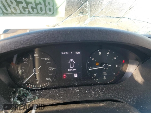 2023 Ram ProMaster Cargo with VIN 3C6MRVHG5PE574334, listed as a Copart auction lot 46721965 with 17,584 mi miles and Clean Title. Bid and sale history available at carsss.com. Image 9.
