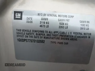 2007 Cadillac CTS with VIN 1G6DP577970102682, listed as a Copart auction lot 60514364 with 103,008 mi miles and Salvage Title. Bid and sale history available at carsss.com. Image 13.