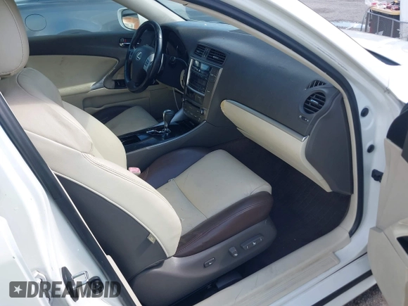 2012 Lexus IS 250 with VIN JTHBF5C28C5166435, listed as a IAAI auction lot 42509339 with 182,870 mi miles and . Bid and sale history available at DreamBid. Image 5.