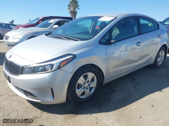 2018 Kia Forte LX with VIN 3KPFL4A71JE262753, listed as a IAAI auction lot 41569192 with 116,302 mi miles. Bid and sale history available at carsss.com. Image 17.