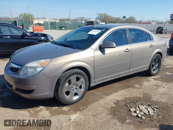 2008 Saturn Aura XE with VIN 1G8ZS57B78F267435, listed as a IAAI auction lot 41885383 with 112,799 mi miles and . Bid and sale history available at DreamBid. Image 18.