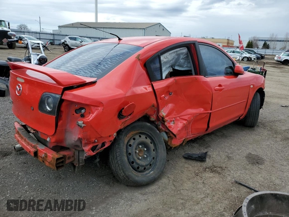 2009 Mazda Mazda3 i Touring Value with VIN JM1BK32F091187611, listed as a Copart auction lot 46657475 with 0 mi miles and Salvage Title. Bid and sale history available at carsss.com. Image 3.