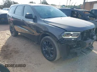 2021 Dodge Durango GT Plus z VIN 1C4RDHDG9MC640892, wystawiony jako IAAI lot #42164122 z przebiegiem 83 680 mil mil oraz . Historia ofert i sprzedaży dostępna na DreamBid. Obrazek 1.