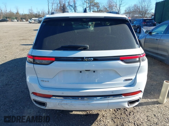 2023 Jeep Grand Cherokee Overland with VIN 1C4RJHDG3PC508742, listed as a IAAI auction lot 41250518 with 23,035 mi miles and . Bid and sale history available at DreamBid. Image 16.