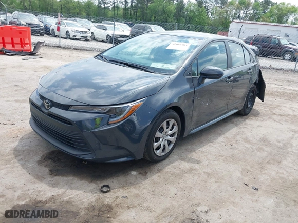2023 Toyota Corolla LE with VIN 5YFB4MDE7PP024872, listed as a IAAI auction lot 42081981 with 44,563 mi miles. Bid and sale history available at carsss.com. Image 17.