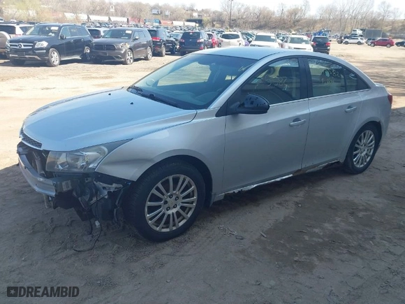 2012 Chevrolet Cruze ECO with VIN 1G1PJ5SC2C7108012, listed as a IAAI auction lot 41545582 with 148,884 mi miles. Bid and sale history available at carsss.com. Image 2.