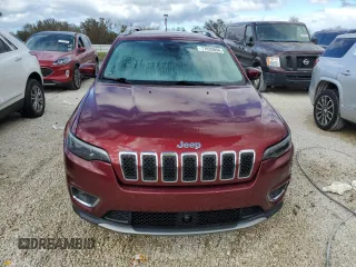 2019 Jeep Cherokee Limited with VIN 1C4PJLDN5KD325726, listed as a Copart auction lot 77030804 with Not Provided miles and Non Repairable. Bid and sale history available at DreamBid. Image 5.
