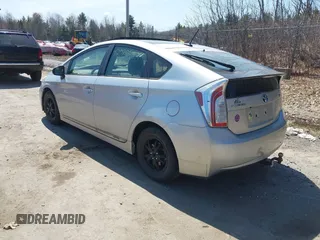 2012 Toyota Prius One with VIN JTDKN3DU8C5422968, listed as a IAAI auction lot 42080548 with 240,308 mi miles. Bid and sale history available at carsss.com. Image 3.