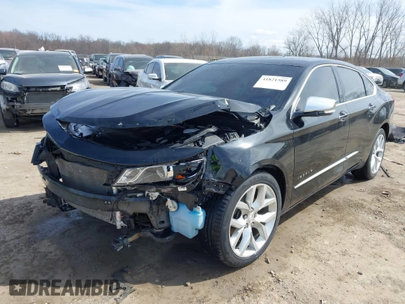 2019 Chevrolet Impala Premier with VIN 2G1105S32K9142358, listed as a IAAI auction lot 41821589 with 96,988 mi miles and . Bid and sale history available at DreamBid. Image 17.