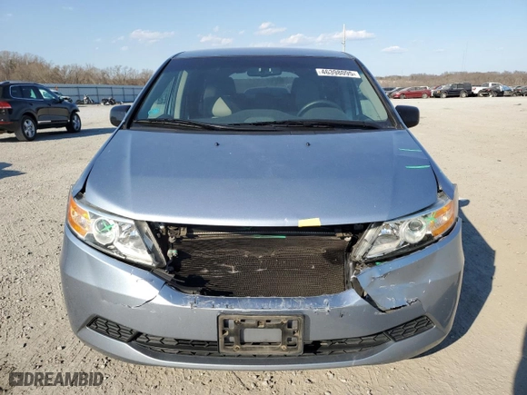 2012 Honda Odyssey EX with VIN 5FNRL5H47CB034896, listed as a Copart auction lot 46398095 with 117,275 mi miles and Salvage Title. Bid and sale history available at carsss.com. Image 5.