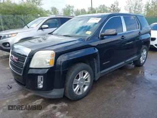 2012 GMC Terrain SLE-1 with VIN 2GKALMEK9C6103463, listed as a IAAI auction lot 42167083 with 197,596 mi miles and . Bid and sale history available at DreamBid. Image 2.