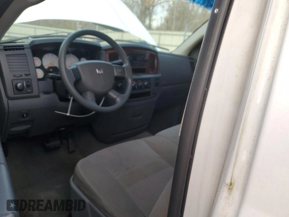 2006 Dodge 1500 SLT with VIN 1D7HU16N16J164298, listed as a Copart auction lot 76703694 with 153,463 mi miles and Salvage Title. Bid and sale history available at DreamBid. Image 8.