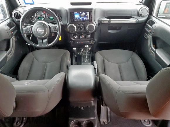 2016 Jeep Wrangler Unlimited Sport with VIN 1C4HJWDG8GL234793, listed as a Copart auction lot 45283525 with 114,871 mi miles and Salvage Title. Bid and sale history available at DreamBid. Image 8.