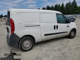 2016 Ram ProMaster City Cargo Tradesman with VIN ZFBERFAT5G6B63554, listed as a Copart auction lot 61101405 with 128,170 mi miles and Salvage title. Bid and sale history available at DreamBid. Image 3.