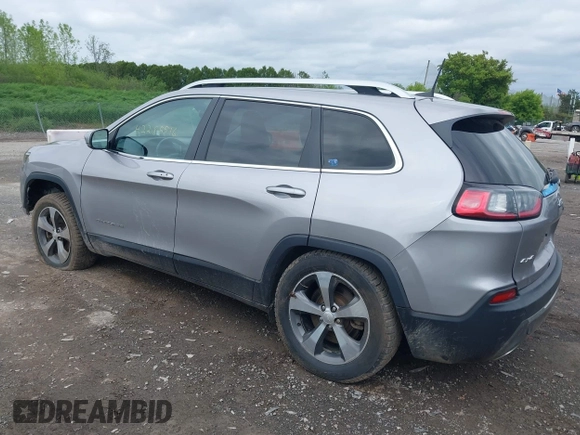 2019 Jeep Cherokee Limited with VIN 1C4PJMDXXKD451183, listed as a IAAI auction lot 42285516 with 83,789 mi miles and . Bid and sale history available at DreamBid. Image 3.