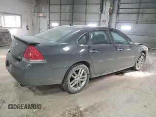 2013 Chevrolet Impala LTZ with VIN 2G1WC5E30D1211039, listed as a Copart auction lot 83844074 with 245,796 mi miles and Salvage Title. Bid and sale history available at DreamBid. Image 3.