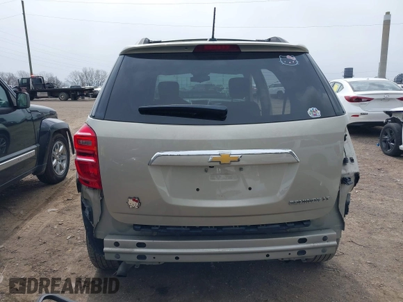 2016 Chevrolet Equinox LT with VIN 2GNALCEK4G1119523, listed as a IAAI auction lot 41887073 with 110,432 mi miles. Bid and sale history available at carsss.com. Image 17.