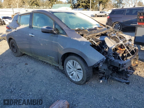 2018 Nissan LEAF SL with VIN 1N4AZ1CP8JC310766, listed as a Copart auction lot 44427505 with 67,427 mi miles and Clean Title. Bid and sale history available at DreamBid. Image 4.