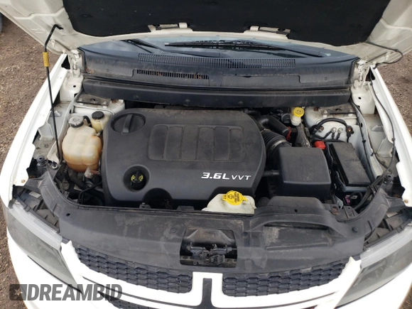 2015 Dodge Journey R/T with VIN 3C4PDDEG4FT579263, listed as a Copart auction lot 61129625 with 261,610 mi miles and Salvage title. Bid and sale history available at DreamBid. Image 12.