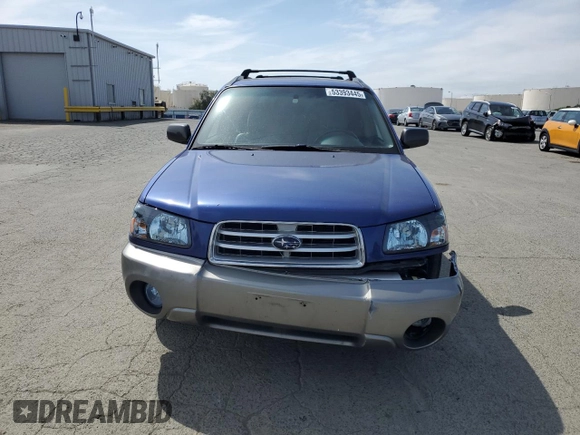 2003 Subaru Forester XS z VIN JF1SG65633H749522, wystawiony jako Copart lot #53393445 z przebiegiem 138 592 mil mil oraz Szkoda całkowita • Salvage title. Historia ofert i sprzedaży dostępna na DreamBid. Obrazek 5.