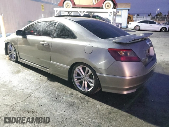 2007 Honda Civic Si with VIN 2HGFG21517H702217, listed as a Copart auction lot 41648555 with 154,719 mi miles and Clean Title. Bid and sale history available at DreamBid. Image 2.