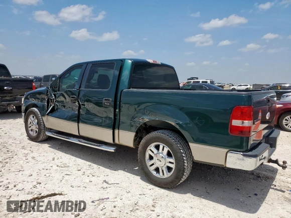 2007 Ford F-150 XLT with VIN 1FTRW12W57KC45033, listed as a Copart auction lot 64672335 with 129,137 mi miles and Salvage title. Bid and sale history available at DreamBid. Image 2.