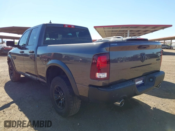 2021 Ram 1500 Classic Warlock with VIN 1C6RR7GT1MS590569, listed as a IAAI auction lot 41877699 with 33,877 mi miles. Bid and sale history available at carsss.com. Image 3.