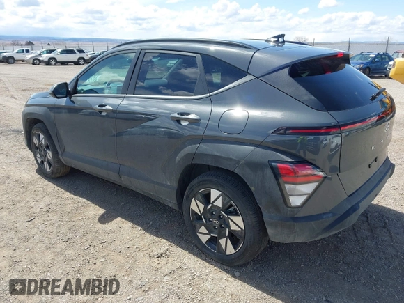 2025 Hyundai Kona SEL with VIN KM8HB3AB7SU205790, listed as a IAAI auction lot 41942642 with 10,684 mi miles. Bid and sale history available at carsss.com. Image 3.