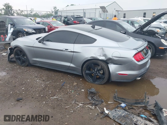 2023 Ford Mustang EcoBoost with VIN 1FA6P8TH9P5105743, listed as a IAAI auction lot 42525135 with 31,116 mi miles and . Bid and sale history available at DreamBid. Image 3.