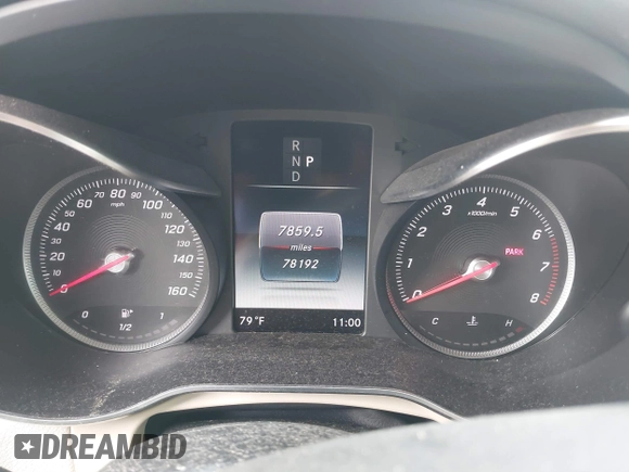2018 Mercedes-Benz GLC with VIN WDC0G4KB0JV079007, listed as a IAAI auction lot 41910987 with 78,192 mi miles. Bid and sale history available at carsss.com. Image 7.