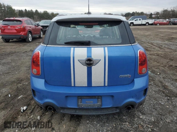 2012 MINI Countryman S with VIN WMWZC5C57CWL62540, listed as a Copart auction lot 43735105 with 86,558 mi miles and Salvage Title. Bid and sale history available at DreamBid. Image 6.