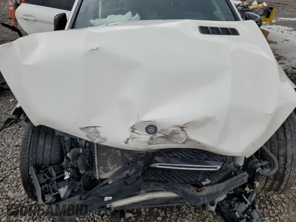 2016 Mercedes-Benz GLE 450 AMG with VIN 4JGED6EB0GA007067, listed as a Copart auction lot 60425575 with Not provided miles and Salvage title. Bid and sale history available at DreamBid. Image 12.