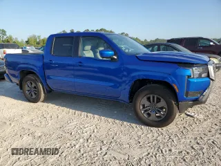 2025 Nissan Frontier SV with VIN 1N6ED1EJ4SN609256, listed as a Copart auction lot 51482495 with 2,154 mi miles and Salvage Title. Bid and sale history available at carsss.com. Image 4.