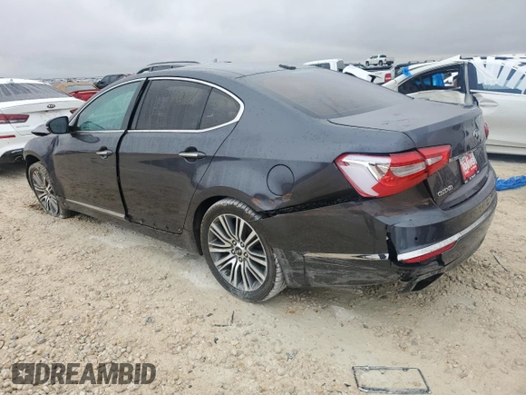 2015 Kia Cadenza Premium with VIN KNALN4D73F5196876, listed as a Copart auction lot 83203234 with 68,439 mi miles and Salvage Title. Bid and sale history available at carsss.com. Image 2.