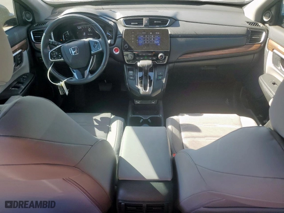 2022 Honda CR-V EX-L with VIN 2HKRW1H82NH407429, listed as a Copart auction lot 50074635 with 22,694 mi miles and Salvage Title. Bid and sale history available at carsss.com. Image 8.
