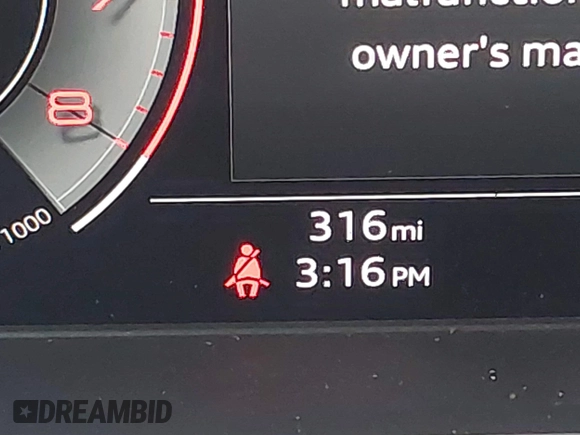 2025 Audi Q5 S line Premium Plus with VIN WA1EAAFY7S2024867, listed as a IAAI auction lot 41298225 with 316 mi miles and . Bid and sale history available at DreamBid. Image 16.