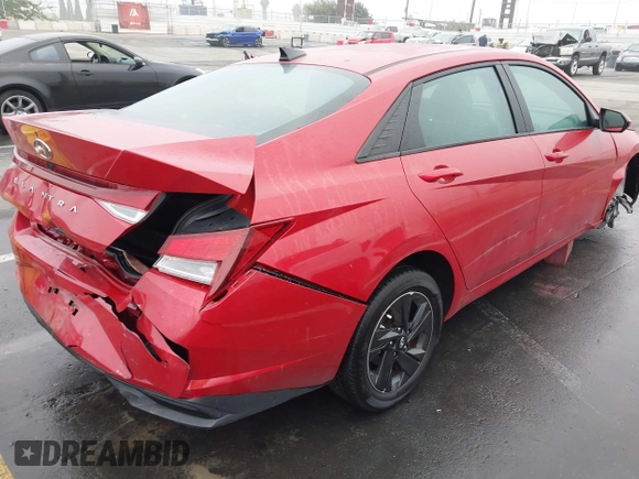 2023 Hyundai Elantra SEL with VIN KMHLM4AG6PU391030, listed as a IAAI auction lot 41015839 with 31,041 mi miles and . Bid and sale history available at DreamBid. Image 6.