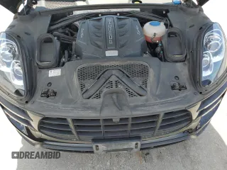 2016 Porsche Macan Turbo with VIN WP1AF2A53GLB94524, listed as a Copart auction lot 64172035 with 44,619 mi miles and Salvage title. Bid and sale history available at DreamBid. Image 12.