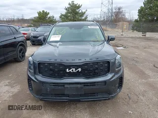 2022 Kia Telluride EX with VIN 5XYP3DHC6NG218702, listed as a IAAI auction lot 41900380 with 46,876 mi miles and . Bid and sale history available at carsss.com. Image 12.