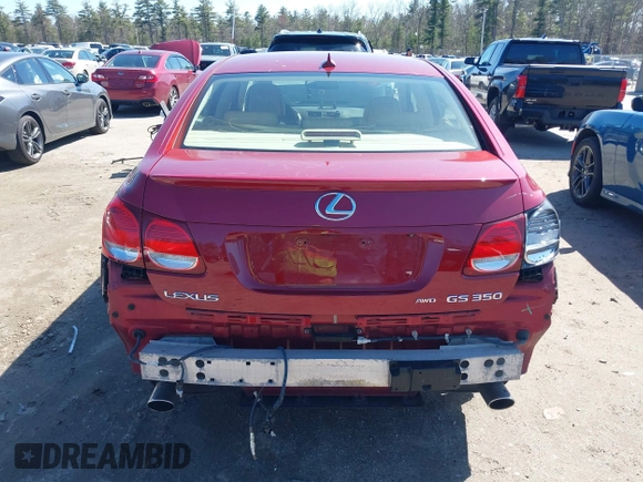 2008 Lexus GS 350 with VIN JTHCE96S680019545, listed as a IAAI auction lot 42053542 with 118,076 mi miles and . Bid and sale history available at carsss.com. Image 12.