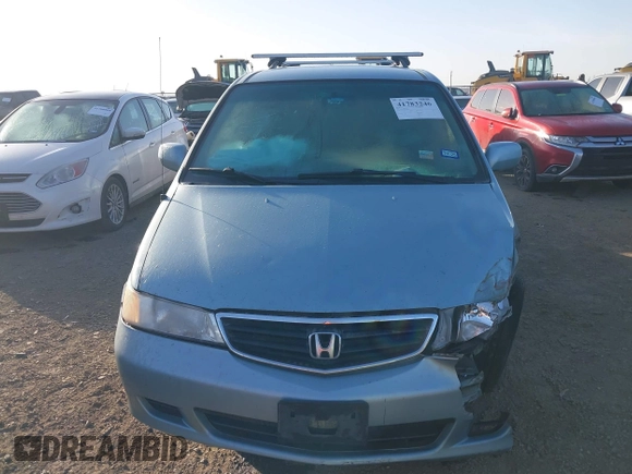 2003 Honda Odyssey EX-L with VIN 5FNRL18983B071606, listed as a IAAI auction lot 41783246 with 271,028 mi miles and . Bid and sale history available at DreamBid. Image 12.