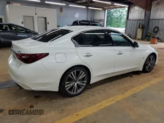 2019 Infiniti Q50 Luxe с VIN JN1EV7APXKM515517, выставлен на аукционе Copart как лот 58381035 с пробегом 125 791 миль миль и Списание • Salvage title. История ставок и продаж доступна на DreamBid. Изображение 3.