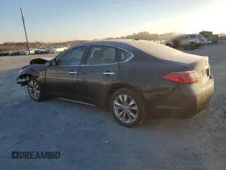 2012 Infiniti M37 with VIN JN1BY1AP2CM333450, listed as a Copart auction lot 83208834 with 193,838 mi miles and Salvage Title. Bid and sale history available at carsss.com. Image 2.