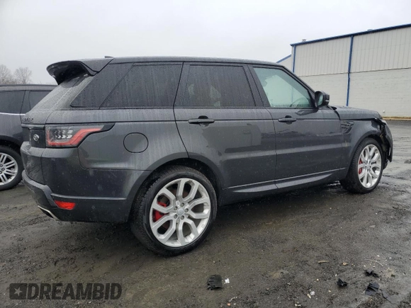 2022 Land Rover Range Rover Sport HSE Dynamic with VIN SALWR2SE9NA224012, listed as a Copart auction lot 84715814 with 42,265 mi miles and Salvage Title. Bid and sale history available at DreamBid. Image 3.