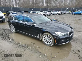 2019 BMW 7 Series 740i xDrive with VIN WBA7E4C51KGV70367, listed as a Copart auction lot 37604423 with 19,447 mi miles. Bid and sale history available at carsss.com. Image 4.