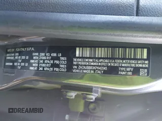 2019 Jeep Renegade Latitude z VIN ZACNJBBB3KPK42045, wystawiony jako IAAI lot #41548217 z przebiegiem 124 506 mil mil oraz . Historia ofert i sprzedaży dostępna na DreamBid. Obrazek 9.