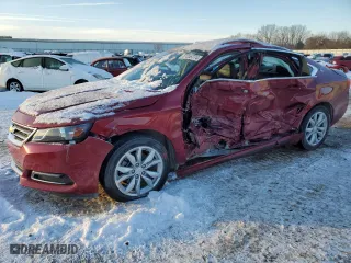 2019 Chevrolet Impala LT with VIN 2G11Z5SA5K9100951, listed as a Copart auction lot 87056774 with 0 mi miles and Clean Title. Bid and sale history available at carsss.com. Image 1.