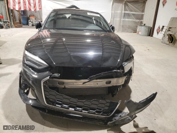 2021 Audi A5 Sportback S line Premium with VIN WAUDACF53MA044669, listed as a Copart auction lot 42543555 with NaN miles and Salvage Title. Bid and sale history available at carsss.com. Image 5.