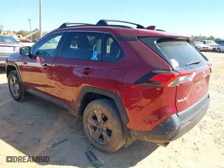 2022 Toyota RAV4 XLE with VIN 2T3W1RFV9NW186218, listed as a IAAI auction lot 41656275 with 27,400 mi miles. Bid and sale history available at carsss.com. Image 3.